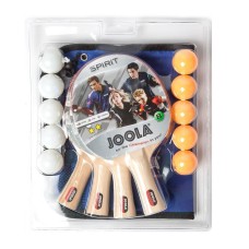 ПИНГ ПОНГ ПАЛКА Table Tennis Set Joola Family – 4 Paddles, 10 Balls 12189