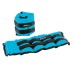 ФИТНЕС ТЕГОВИ ЗА ЗГЛОБ Adjustable Wrist and Ankle Weights blue 2x2 kg inSPORTline 12401