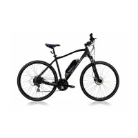 ВЕЛОСИПЕД E-bike Devron 28161 Black 490mm 28"- тест велосипед 