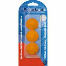 ТОПЧЕ ЗА ФУДБАЛ МАСА Garlando GLND-BLI-3PA Blister Standart Orange Balls Pack of 3, Orange 12614