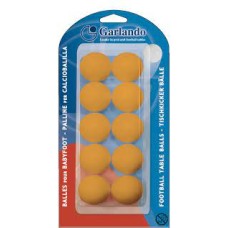 ТОПЧЕ ЗА ФУДБАЛ МАСА Garlando GLND-BLI-10PA Blister Standart orange Balls Pack of 10  12615