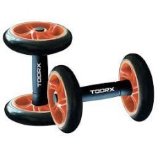 ФИТНЕС СПРАВА ЗА СТОМАК Pair of dumbbells with wheels for abs AHF 157 Toorx 12652