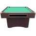 БИЛЈАРД МАСА Buffalo Eliminator III pool table 8ft brown - Slate 25 mm 12990-1