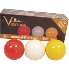 БИЛИЈАРД СЕТ ТОПКИ БИЛЈАРД Ventura billiard balls set 61.5mm Tournament 13028