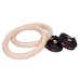 ФИТНЕС ГИМНАСТИЧКИ  КАРИКИ Wooden Gymnastic Rings inSPORTline CF927  13152