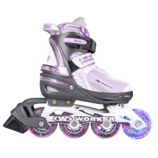 РОЛЕРИ  Rollerblades WORKER Perleta LED - with Light-Up Wheels (31-34) 13154