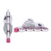 РОЛЕРИ 2-in-1 Skates/Rollerblades WORKER Pinkola L(39-42) 13161