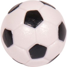 ТОПЧЕ ЗА ФУДБАЛ МАСА 1 pcs.Black & White Engraved Soccer Ball 32mm 13234