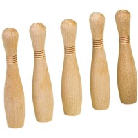 БИЛЈАРД КЕГЛИ Buffalo small wooden skittles without kingpin 10.5cm set.13241