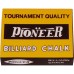 CHALK Pioneer billiard chalk blue (12 pcs.) 13260