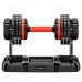ФИТНЕС СЕТ ТЕГОВИ Adjustable Single-Handed Dumbbell inSPORTline DuraBell® 6.5 – 24.5 kg 13389