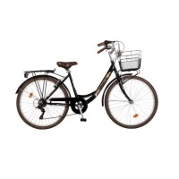 ВЕЛОСИПЕД ORIENT BICYCLE CITY 26'' CLASSIC 6sp. black 13495