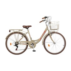ВЕЛОСИПЕД ORIENT BICYCLE CITY 24'' CLASSIC 6sp. beige 13523