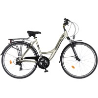 ВЕЛОСИПЕД ORIENT BICYCLE CITY 28'' SEA SATIN ALU 21sp. lady olive 13526