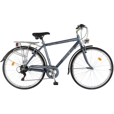 ВЕЛОСИПЕД ORIENT BICYCLE CITY 28'' NOSTALGIE 6sp. man 50 size, grey 13547