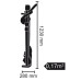 ФИТНЕС ТРАКА ЗА ТРЧАЊЕ Treadmill TFK SLIM MAG space saving TOORX 13613
