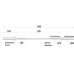 ФИТНЕС ШИПКА ЗА ТЕГОВИ POWER TRAINING BO-150 Olympic Bar 150cm 13644