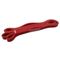 ФИТНЕС ЛАСТИК POWER BAND TOORX  2080x4.5x13mm - SOFT RESISTANCE- red color 13687