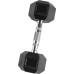 ФИТНЕС ТЕГ 12,5КГ ХЕКСОАГОЛЕН Hex rubber dumbbell MEG-12,5 TOORX IN STOCK
