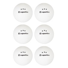 ПИНГ ПОНГ ТОПКИ TENNIS TABLE BALLS   inSPORTline Elisenda S3 6 pcs - White 13742 IN STOCK