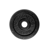 ФИТНЕС ТЕГ Cast Iron Weight Plate inSPORTline Castblack 1.25 kg 30 mm 13759 IN STOCK