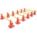 СПОРТСКИ РЕКВИЗИТ ФУДБАЛ КОНУСИ ARTISPORT Set hurdle with cones height 30 cm 13773 IN STOCK
