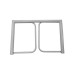 ФУДБАЛ ГОЛ SPORTGERATE Football set x2 goals in aluminium, 120X80 cm 13800 IN STOCK