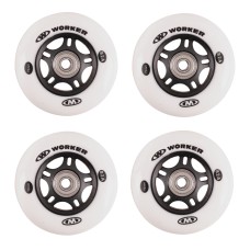ТРКАЛА ЗА РОЛЕРИ Set 4 pcs – Wheels 72mm and Bearing ABEC-7 chrome 13885 IN STOCK