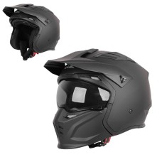 КАЦИГА Modular Motorcycle Helmet W-TEC Badalone - Matte Black XL(61-62) 13926 IN STOCK