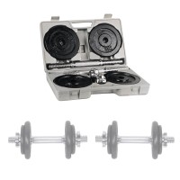 ФИТНЕС ТЕГ СЕТ Dumbbell Set with a Case 2 x 10 kg 13966 IN STOCK
