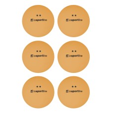 ПИНГ ПОНГ ТОПКИ Table Tennis Balls inSPORTline Elisenda S2 – 6 Pcs. - Orange 14061 IN STOCK