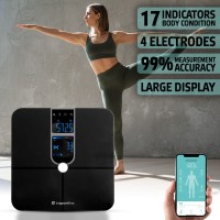 ТЕЛЕСНА ВАГА Smart Personal Scale inSPORTline Syncale 100 - Black 14084 IN STOCK