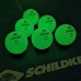ПИНГ ПОНГ ТОПКИ DONIC Table Tennis Ball Glow in the Dark, 6 Light Green Fluorescent Balls 14126 IN STOCK