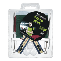 ПИНГ ПОНГ СЕТ  TENNIS TABLE SET Garlando Storm Plus 2 bats, 3 balls,net 14170 IN STOCK