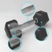 ФИТНЕС ТЕГ 8КГ ХЕКСОАГОЛЕН Hex Dumbbell inSPORTline Hexsteel 8 kg 14210 IN STOCK
