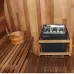 САУНА Outdoor Barrel Sauna inSPORTline Viduor 400 – Cedar Wood 27405