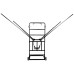 МРЕЖА ЗА ВРАЌАЊЕ НА КОШАРКАРСКА ТОПКА Basketball Ball Return Net inSPORTline Havaster II PRE-ORDER