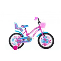 Велосипед ADRIA FANTASY 16 "HT розово-сина