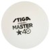 ПИНГ ПОНГ ТОПКИ STIGA MASTER WHITE 1 star ABS /6 12099