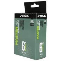 ПИНГ ПОНГ ТОПКИ TENNIS TABLE BALLS STIGA MASTER WHITE 1 star ABS /6 12099 IN STOCK