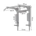 ФИТНЕС СПРАВА ВРАТИЛО Wall-Mounted Pull-Up Bar inSPORTline L-Bar 12426