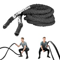 ФИТНЕС ЈАЖЕ BATTLE ROPE inSPORTline WaveRope 3.8cm x 15cm 12860 IN STOCK