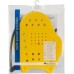 ЛОПАТКА ЗА РАЦЕ ЗА ПЛИВАЊЕ  Swim Power Hand Paddles Malmsten yellow 210x180mm 13051