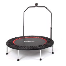 ТРАМБОЛИНА СО РАЧКА Jumping Fitness Trampoline with Handlebar inSPORTline PROFI Digital 122cm 13404