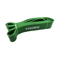 ФИТНЕС ЛАСТИК POWER BAND TOORX 2080x4.5x45mm -EXTRA STRONG RESISTANCE- green color 13326